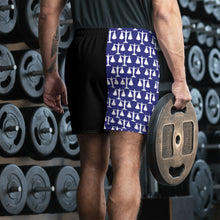 Load image into Gallery viewer, MiKEL Blue Athletic Long Shorts