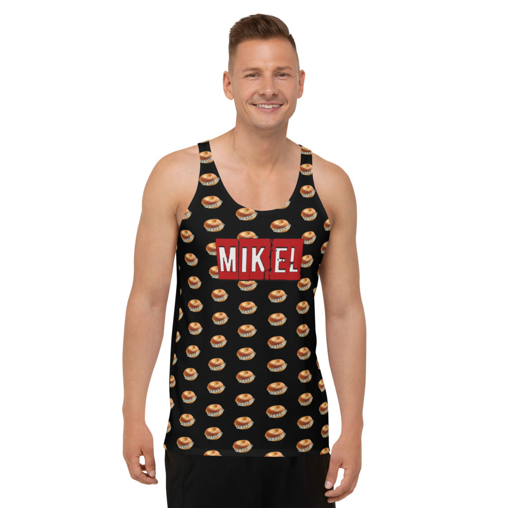 MiKEL Bagel & Cream Cheese Unisex Tank Top