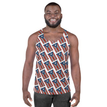 Load image into Gallery viewer, MiKEL P.R Flag Bandana Unisex Tank Top