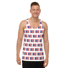 Load image into Gallery viewer, MiKEL P.R Flag Unisex Tank Top