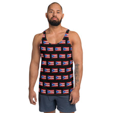 Load image into Gallery viewer, MiKEL P.R Flag Unisex Tank Top