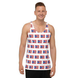 MiKEL P.R Flag Unisex Tank Top