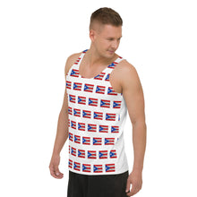 Load image into Gallery viewer, MiKEL P.R Flag Unisex Tank Top