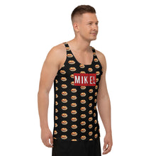 Load image into Gallery viewer, MiKEL Bagel &amp; Cream Cheese Unisex Tank Top