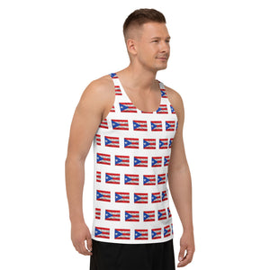 MiKEL P.R Flag Unisex Tank Top