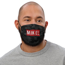 Load image into Gallery viewer, MiKEL Camo Blk Premium face mask