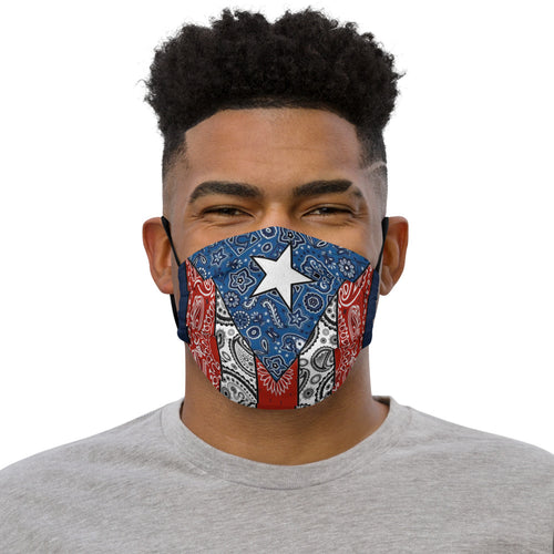 MiKEL PR Bandanna face mask