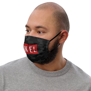 MiKEL Camo Blk Premium face mask