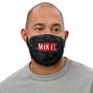 MiKEL Camo Blk Premium face mask