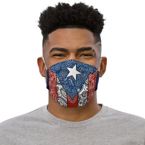 MiKEL PR Bandanna face mask