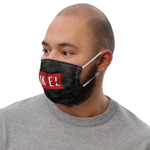 MiKEL Camo Blk Premium face mask