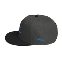 Load image into Gallery viewer, MiKEL Logo Blue Snapback&#39;s