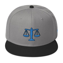 Load image into Gallery viewer, MiKEL Logo Blue Snapback&#39;s