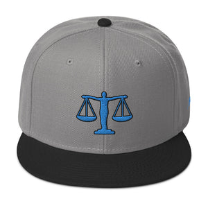 MiKEL Logo Blue Snapback's