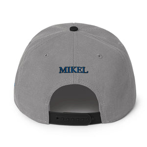 MiKEL Logo Blue Snapback's