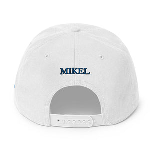 MiKEL Logo Blue Snapback's