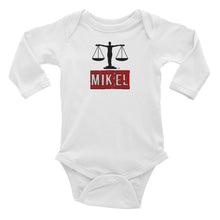 Load image into Gallery viewer, MiKEL Infant Long Sleeve Bodysuit