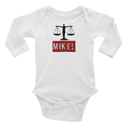 MiKEL Infant Long Sleeve Bodysuit