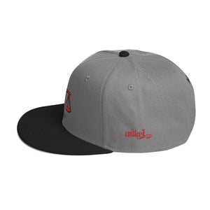 MiKEL Red Logo Snapback