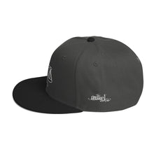 Load image into Gallery viewer, MiKEL Logo Black Snapback&#39;s