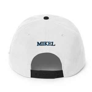 MiKEL Logo Blue Snapback's