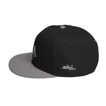 Load image into Gallery viewer, MiKEL Logo Black Snapback