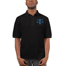 Load image into Gallery viewer, MiKEL Logo Man Blue/ Black, White