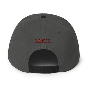 MiKEL Red Logo Snapback