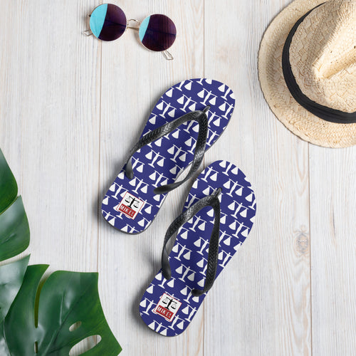 MiKEL Blue Berry Flip-Flops