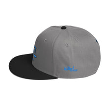 Load image into Gallery viewer, MiKEL Logo Blue Snapback&#39;s