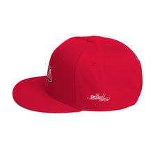 Load image into Gallery viewer, MiKEL Logo Black Snapback&#39;s