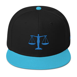 MiKEL Logo Blue Snapback's