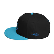 Load image into Gallery viewer, MiKEL Logo Blue Snapback&#39;s