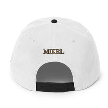 Load image into Gallery viewer, MiKEL Logo Gold Snapback&#39;s