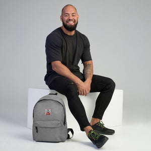 MiKEL Logo Embroidered Backpack