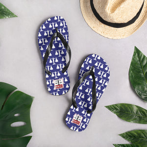 MiKEL Blue Berry Flip-Flops