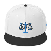 Load image into Gallery viewer, MiKEL Logo Blue Snapback&#39;s