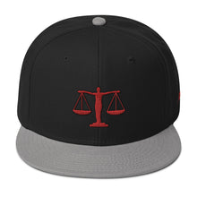 Load image into Gallery viewer, MiKEL Red Logo Snapback&#39;s