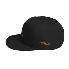 Load image into Gallery viewer, MiKEL Logo Gold Snapback&#39;s