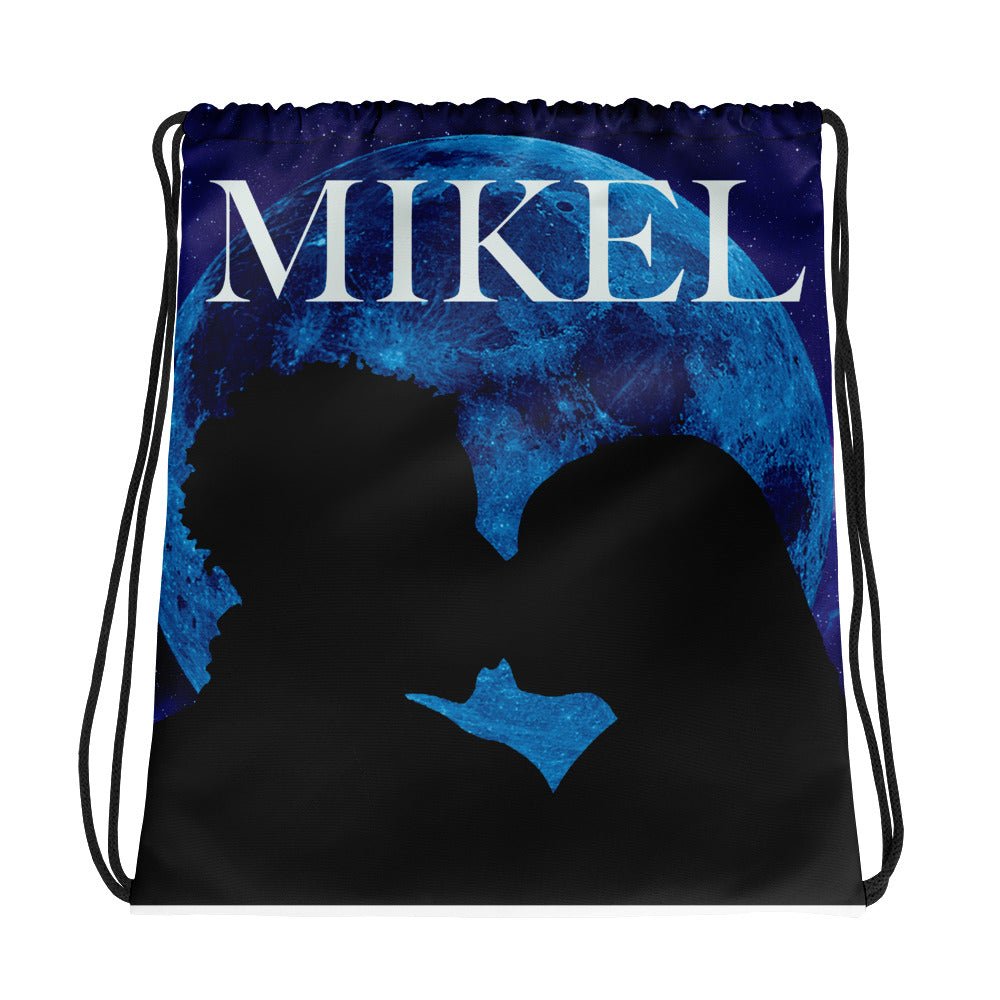 MiKEL Kiss Me Drawstring Bag