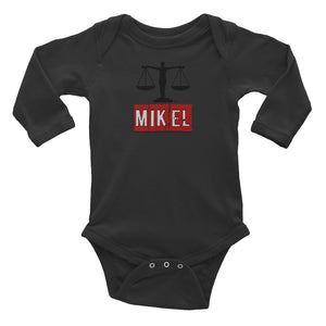 MiKEL Infant Long Sleeve Bodysuit