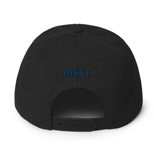 MiKEL Logo Blue Snapback's