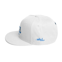 Load image into Gallery viewer, MiKEL Logo Blue Snapback&#39;s