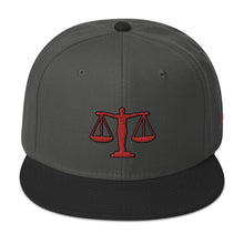 Load image into Gallery viewer, MiKEL Red Logo Snapback&#39;s