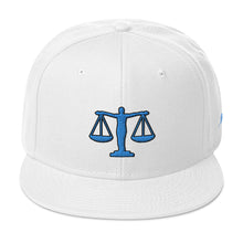 Load image into Gallery viewer, MiKEL Logo Blue Snapback&#39;s