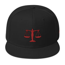 Load image into Gallery viewer, MiKEL Red Logo Snapback&#39;s