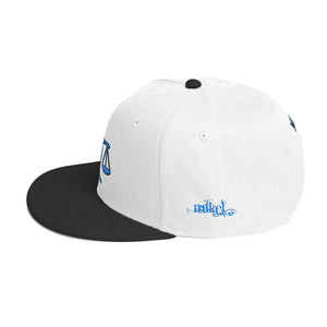 MiKEL Logo Blue Snapback's