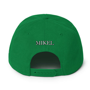 MiKEL Logo White Snapback's