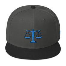 Load image into Gallery viewer, MiKEL Logo Blue Snapback&#39;s