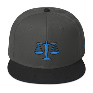 MiKEL Logo Blue Snapback's